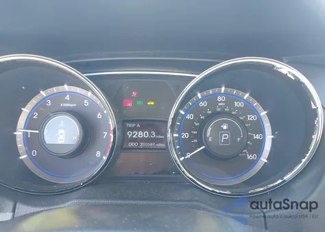 2013 Hyundai Sonata Gls z USA, uszkodzony, nr VIN 5NPEB4AC0DH643411